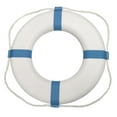 thumbnail image 2 of Taylor Made PFD - Personal Floatation Device 373 Life Buoy; 25 Inch Diameter; Ring; White; Closed Cell Foam Ring/Polypropylene Grab Line, 2 of 2