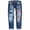 Dark Blue, variant on Vedolay Ladies Pants Denim Pants Summer Mid Waist Ripped Jeans Dark Blue,3XL