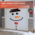 thumbnail image 2 of 1 Set Christmas Snowman Garage Sticker Garage Door Decorative DIY Stickers, 2 of 9