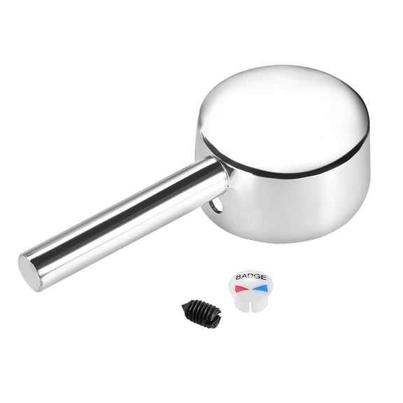 Uxcell Faucet Lever Handle 1.57" Cartridge Zinc Alloy Single Lever Handle Faucet Replacement