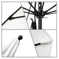 thumbnail image 2 of California Umbrella Venture 11' White Market Umbrella in Canvas, 2 of 2