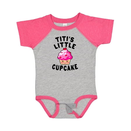 

Inktastic Titis Little Cupcake Gift Baby Girl Bodysuit