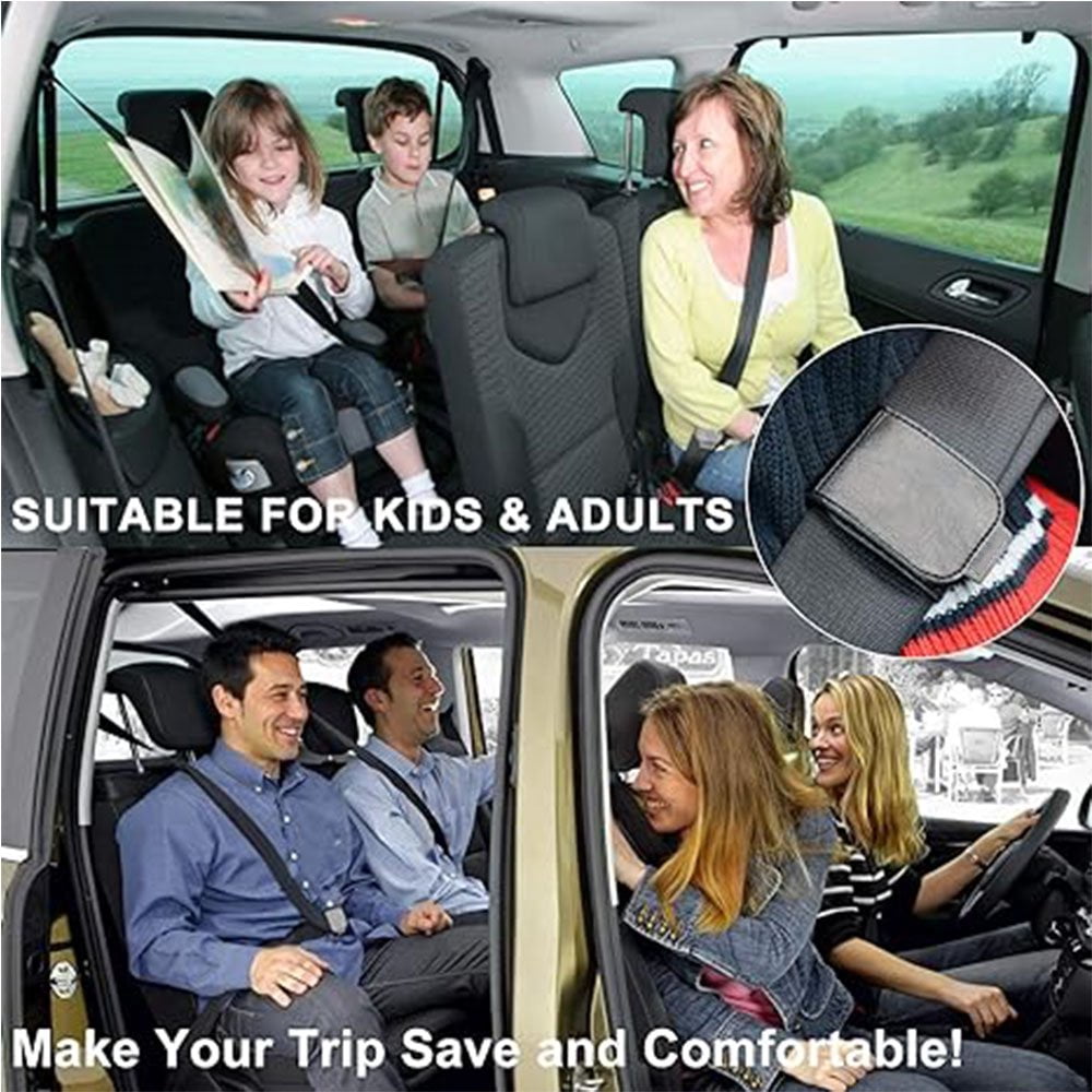 SIISLL 4 Pack Seatbelt Adjuster Car Seat Belt Adjuster, for Vehicle Automobile