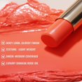 thumbnail image 4 of Oulac Rouge à Lèvres Orange - Rouges à Lèvres Hydratation Éclat pour Femmes et Baume à Lèvres Teinté pour Lèvres Sèches, Couleur de Lèvres Couvrance Moyenne / Style Juteux, Fini Lustré, Végane, Sans Cruauté, Orange Shock! (12), 4 of 7