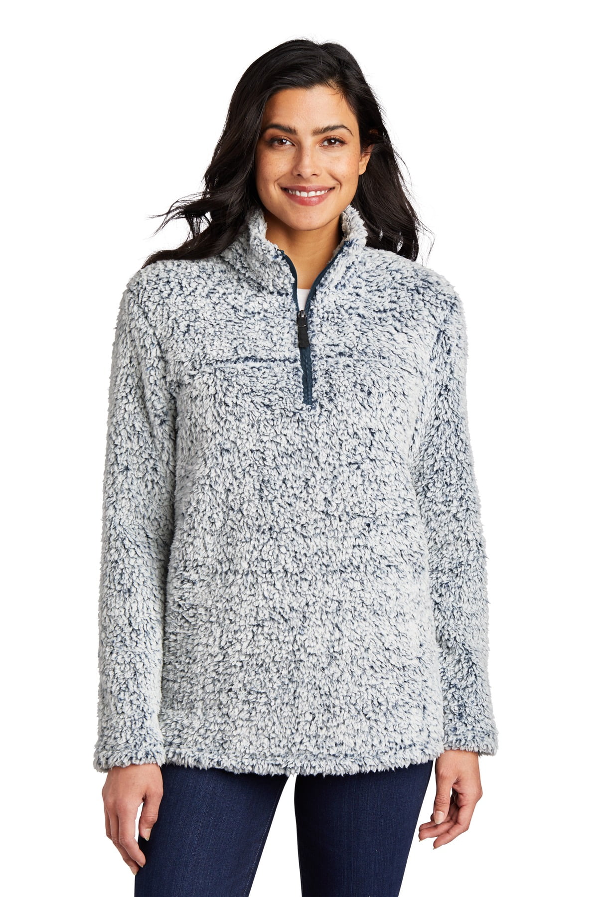 cozy quarter zip