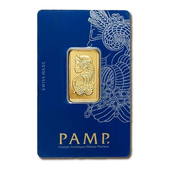 1/2 oz Gold PAMP Suisse Lady Fortuna Veriscan® Bar w/ Assay