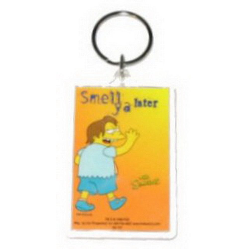 Simpsons Nelson Smell Ya Later Lucite Keychain SK157 - Walmart.com - Walmart.com