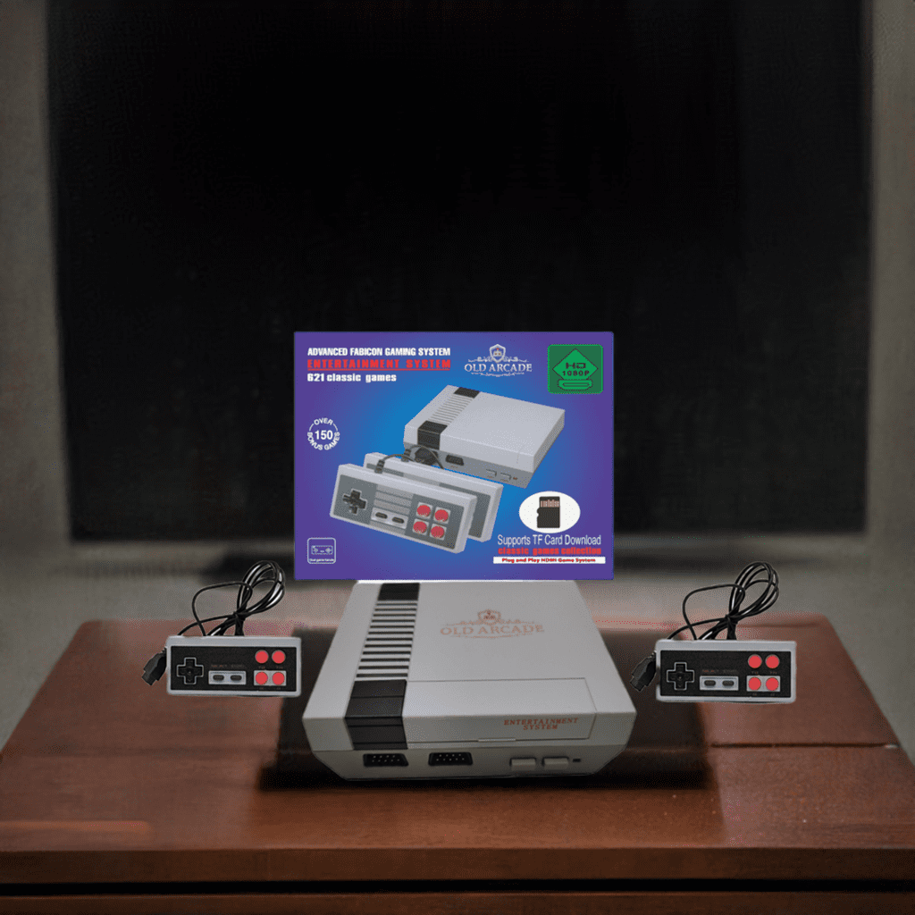 Retro Classic Game system HDMI Connection  two four button controllers