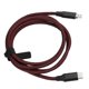 thumbnail image 3 of Cable de datos magnético PD de 1,2 M y 100 W, Micro USB súper tipo C para conector IOS, cable de carga rápida, 3 of 8