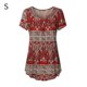 thumbnail image 5 of Minnieouse Camisetas casuales de cuello de verano para mujer sueltas únicas Type3 NO3, 5 of 6