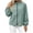 Mint Green, variant on HAiming Women's Lightweight Jackets Long Sleeve Full Zip Casual Jackets Summer Fall Going out Jackets with Pockets