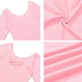 thumbnail image 5 of Hiijoy Big Girls Long Sleeve Ballet Leotard Dance Dress, Sizes 4-12, 5 of 5