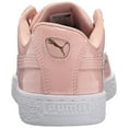 thumbnail image 2 of Puma 363073-11: Women's Basket Heart Patent Peach Beige Sneaker (8 B(M) US), 2 of 8