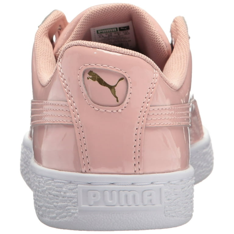 cache gebed Bekend Puma 363073-11: Women's Basket Heart Patent Peach Beige Sneaker (8 B(M) US)  - Walmart.com