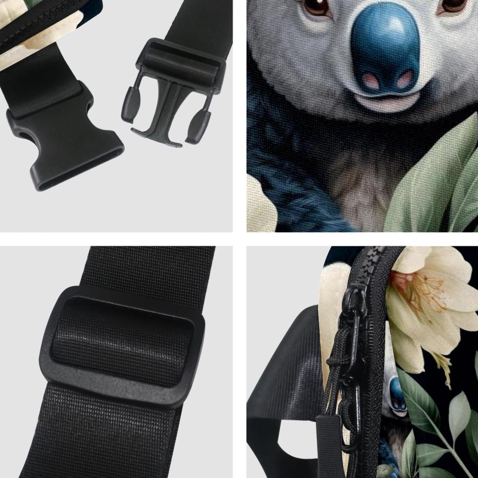 Koala Lightweight, Adjustable Running Belt with Extension Strap, Unisex Waist Bag, Fanny Pack, Cross Body Bag