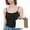 Mixed, variant on TOPTIE 3 Packs Women Tank Top Going Out Basic Cami Shirt Adjustable Spaghetti Straps Cool Touch Fabric-White-XS