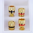 thumbnail image 5 of 86x86mm 4 Binding Post Banana Plug Face Plate Panel Speakers, 5 of 5