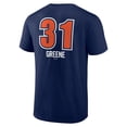 thumbnail image 3 of Men's Riley Greene Navy Detroit Tigers Fastball Player Name & Number T-Shirt, 3 of 3