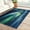 Northern Lights 09, variant on Northern Lights Rectangle Area Rug – Non-Slip, Machine Washable, Low-Pile, Soft, Indoor/Outdoor – for Living Room, Bedroom – Modern Home Decor Carpet – Non-Slip Backing