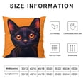 thumbnail image 6 of Ulloord lloween Throw Pillow Covers Pillow Case Pumpkin Witch Hat Truck Cushion Cover Cases for Home Office Sofa Bed Car Couch Decoration, 6 of 6