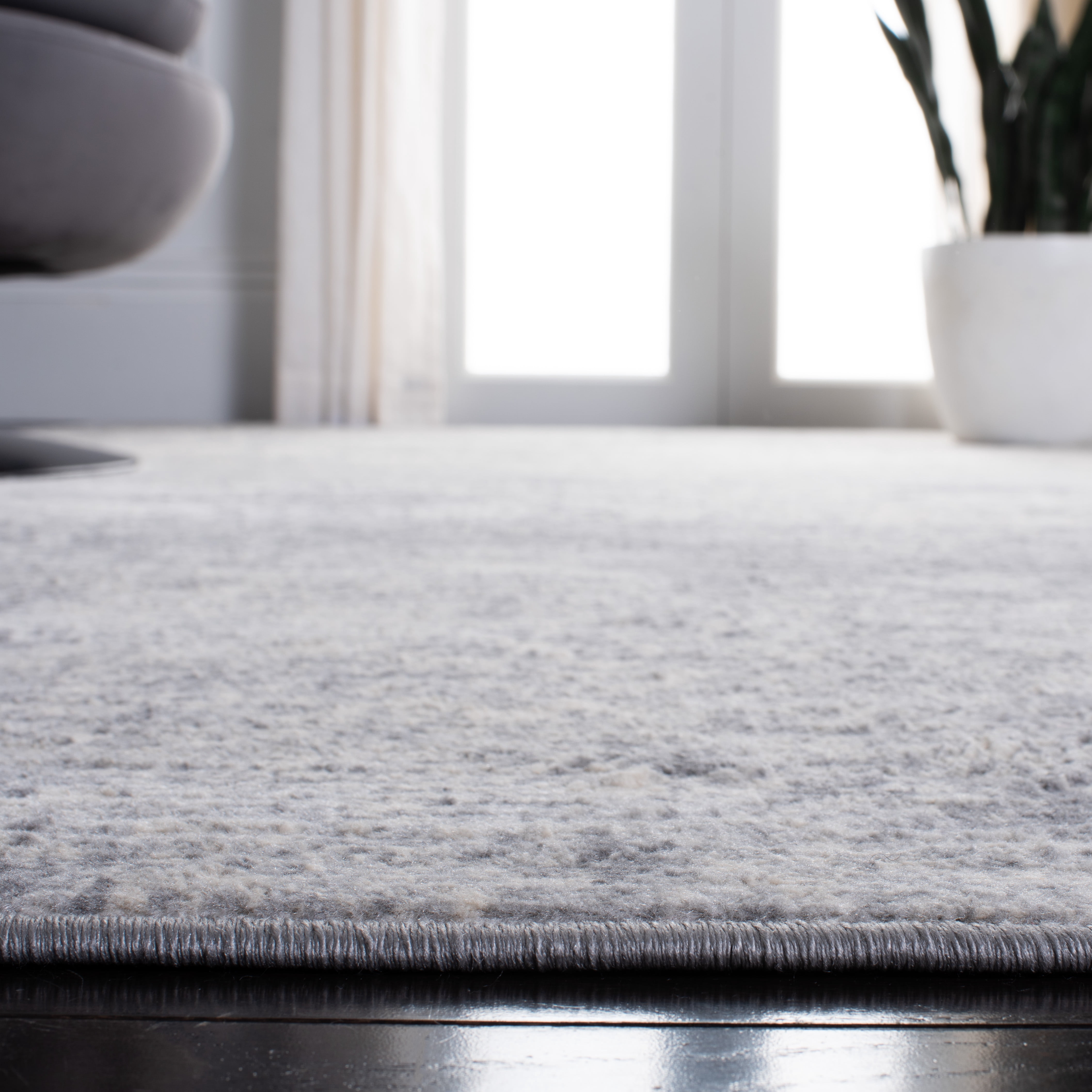 SAFAVIEH Brentwood Ainslee Abstract Area Rug, Grey/Ivory, 10' x 13'