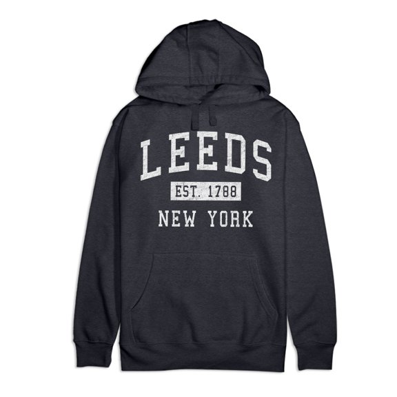 Leeds New York Classic Established Premium Cotton Hoodie