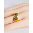 thumbnail image 4 of 3.00 Ct Round Cut Lab Created Diamond Men's Dice Ring 14K Yellow Gold Plated, 4 of 4