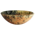 thumbnail image 2 of Fontaine by Italia Koi and Lily Pond Multi-Colored Tempered Glass 16in Round Vessel Sink, 2 of 11