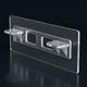 thumbnail image 3 of 4pcs Wardrobe Traceless Adhesive Layer Support Hole Free Cabinet Partition Layered Drag Support Load-bearing Holder, 3 of 3