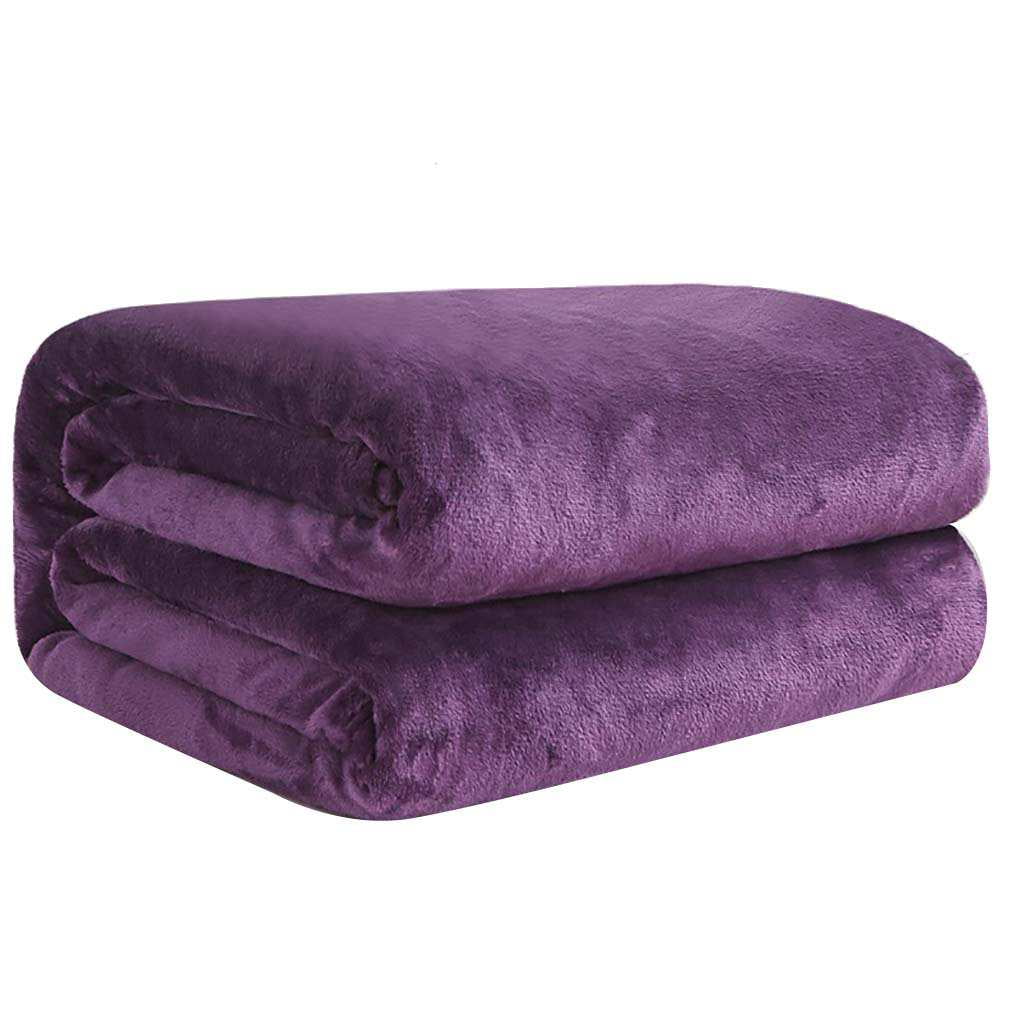Rinhoo Flannel Blanket Carpet Air Conditioning Quilt Office Napping