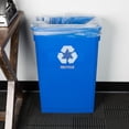 thumbnail image 2 of TrueCraftware- 23 Gallon Rectangular Recycle Trash Can 20" x 11-1/4" x 29-3/4" Blue Color - Wastebasket Garbage Bin Recycling Bin Kitchen Bathroom Bedroom Office Trash can, 2 of 5