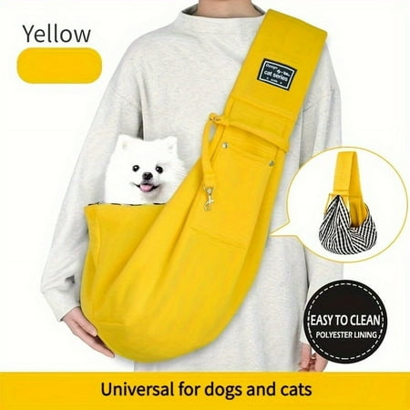 Pet Sling Carrier  Soft Pet Carrier  Dog And Cat Travel Bag For Outdoor  Dog Carrier  Cat Carrier  Travel Companion For Puppies  Kittens & Small Animals Christmas Gift