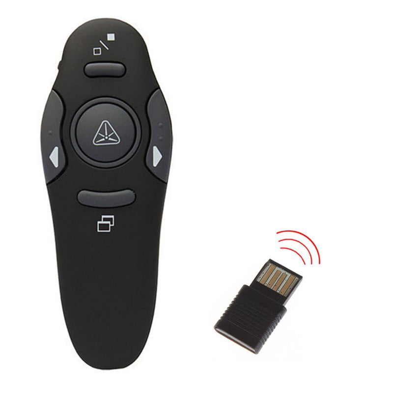 Wireless Presenter 2.4GHz PowerPoint Pets Remote Control Laser Pointer Pen 
