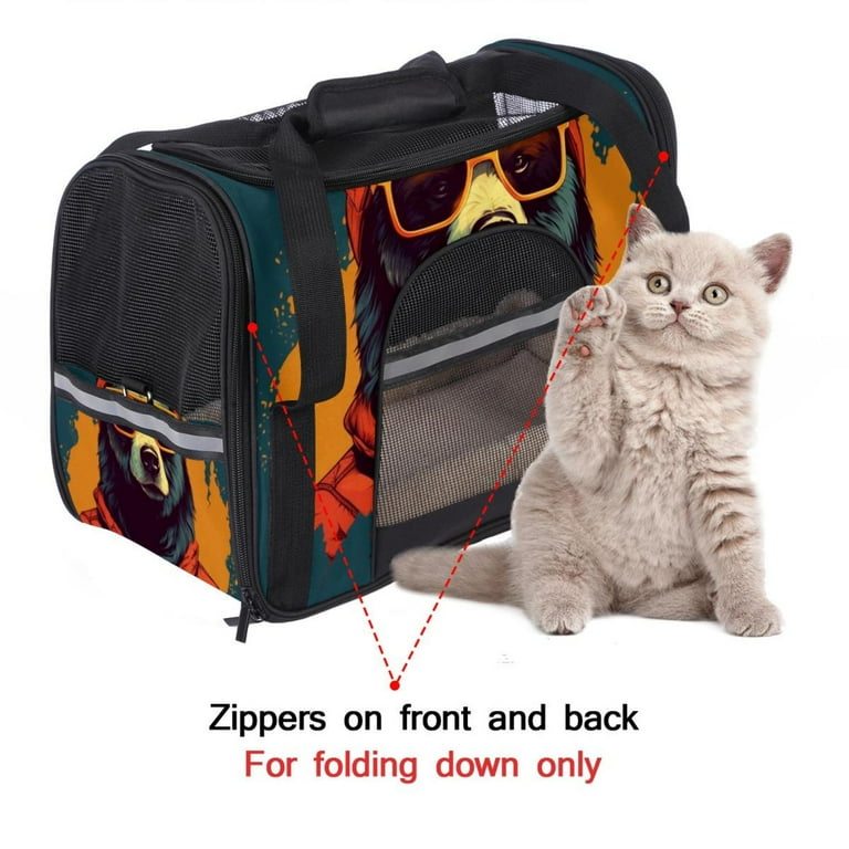 Xiong Fugu Dog Bag with 900D Oxford Fabric and Nylon Webbing