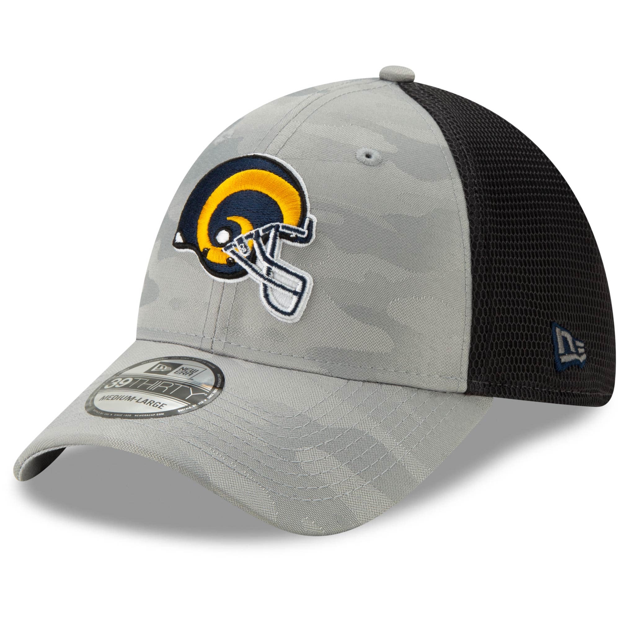 Men's New Era Gray Los Angeles Rams 
