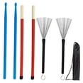 thumbnail image 4 of LOVEVER Accessoires de Kit de Tambour Brosse Métallique pour Tambours, 4 of 8