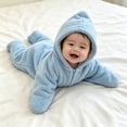 thumbnail image 4 of Generic Baby Starfish Onesie - Baby Wearable Blanket - Cozy Sleep Sack, Wrap Fleece Jumpsuit, 4 of 4