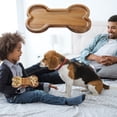 thumbnail image 3 of DAMAI Bone Shaped Charcuterie Board, Animal Themed Bone Shaped Wooden Serving Tray for Appetizers & Snacks, Funny Dog Cheese Board for Birthday Party Supplies,Home Decor, Present for Dog Lovers, 3 of 6