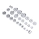thumbnail image 2 of Troqueles para máquina tapadora, 25 piezas Troqueles para máquina tapadora Accesorio para máquina tapadora de relojes Troqueles para máquina prensadora de tapas de relojes Creados con maestría, 2 of 9