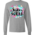 thumbnail image 3 of Inktastic Sister Squad Hearts Long Sleeve T-Shirt, 3 of 5