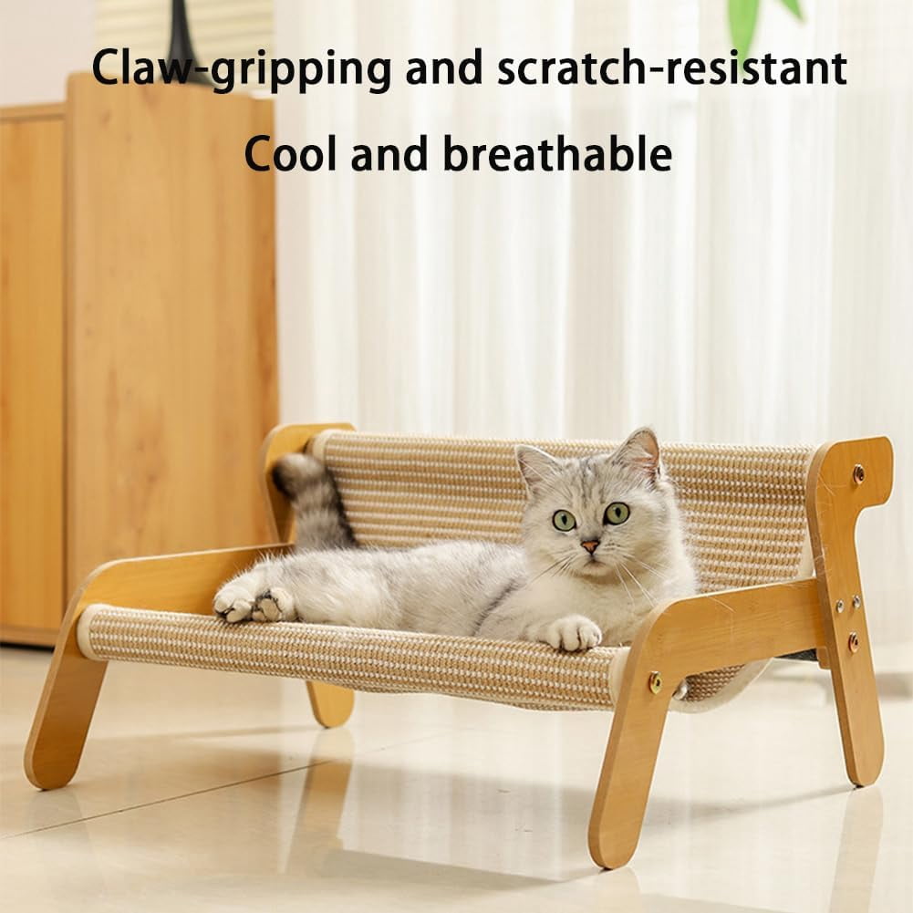 Cat Bed, Cat Lounge Chair, Cat Scratching Board Cat Bed, for Living Room Bedroom