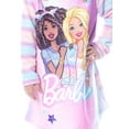 thumbnail image 3 of Mattel Barbie Girls' Raglan Kids Nightgown Pajama With Best Friend Unicorn, 3 of 5