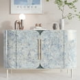 thumbnail image 6 of VEELIKE 15.7"x118" Blue Marble Contact Paper for Countertops Peel and Stick Kitchen Countertop Contact Paper Waterproof Self Adhesive Marble Wallpaper for Bathroom Table Shelves Removable Vinyl Wrap, 6 of 9