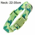 thumbnail image 2 of Conjunto de 2 piezas de collar para perros y gatos y divertido conjunto de correa. Collar de rayas ajustable para perros como regalo para mascotas., 2 of 5