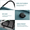 thumbnail image 3 of Kvago Solar Shower Bag, 5 Gallons/20L Solar Heating Camping Shower Bag with Removable Hose and On-Off Switchable Shower Head for Camping Beach Swimming Outdoor Traveling Hiking (Indigo Blue), 3 of 6