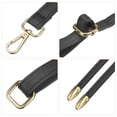 thumbnail image 4 of Unique Bargains Leather Purse Making Kit, 5Pcs DIY Bag Making Set Bag Bottom, Shoulder Strap, Flap Cover,Drawstring  Black, 4 of 5
