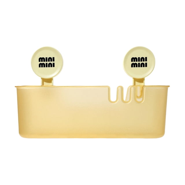 Estante de ducha con ventosa, fuerte succión, estante de pared para baño, cesta de ducha. 28cm
