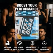 BPI Sports Best BCAA Powder, Passion Fruit, 10.58 oz, 30 Servings, Amino Acids for Muscle Recovery