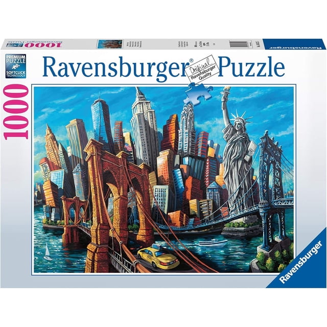 Rompecabezas Ravensburger Welcome to New York 1000 piezas