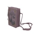 thumbnail image 3 of Things2Die4 Lavender Book Handbag Clutch - Crossbody Bag - Little Women - Black - Size 9.5 inch, 3 of 5